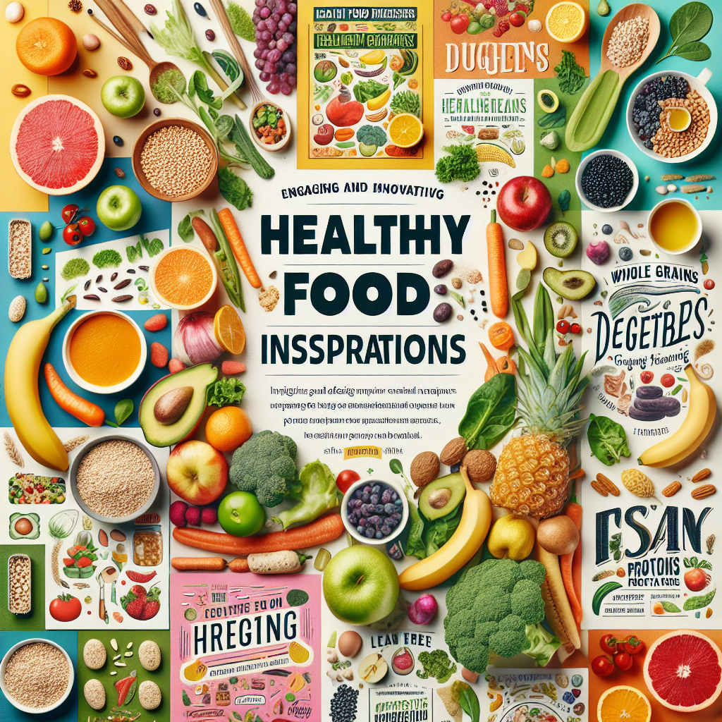 Inspirasi Desain Poster Makanan Sehat yang Menarik Perhatian Pembeli