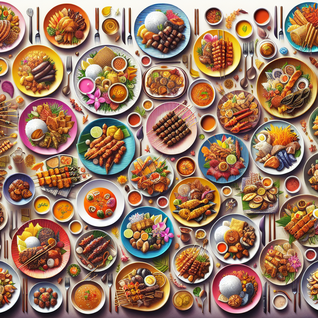 Diversitas Kuliner: Mengenal 50 Makanan Khas Indonesia dan Asalnya dari