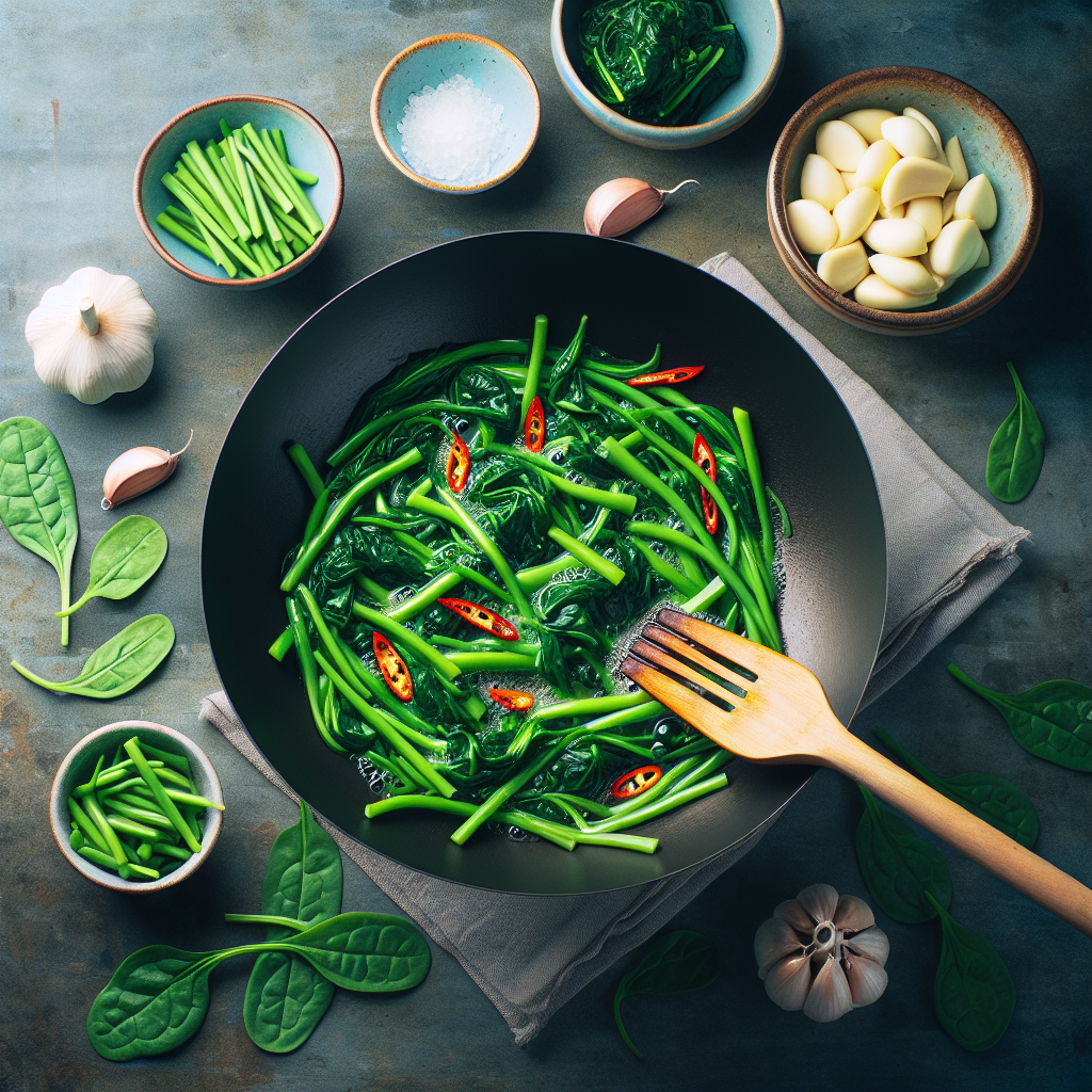 Resep Cah Kangkung Lezat dan Praktis: Cara Masak Cah Kangkung yang