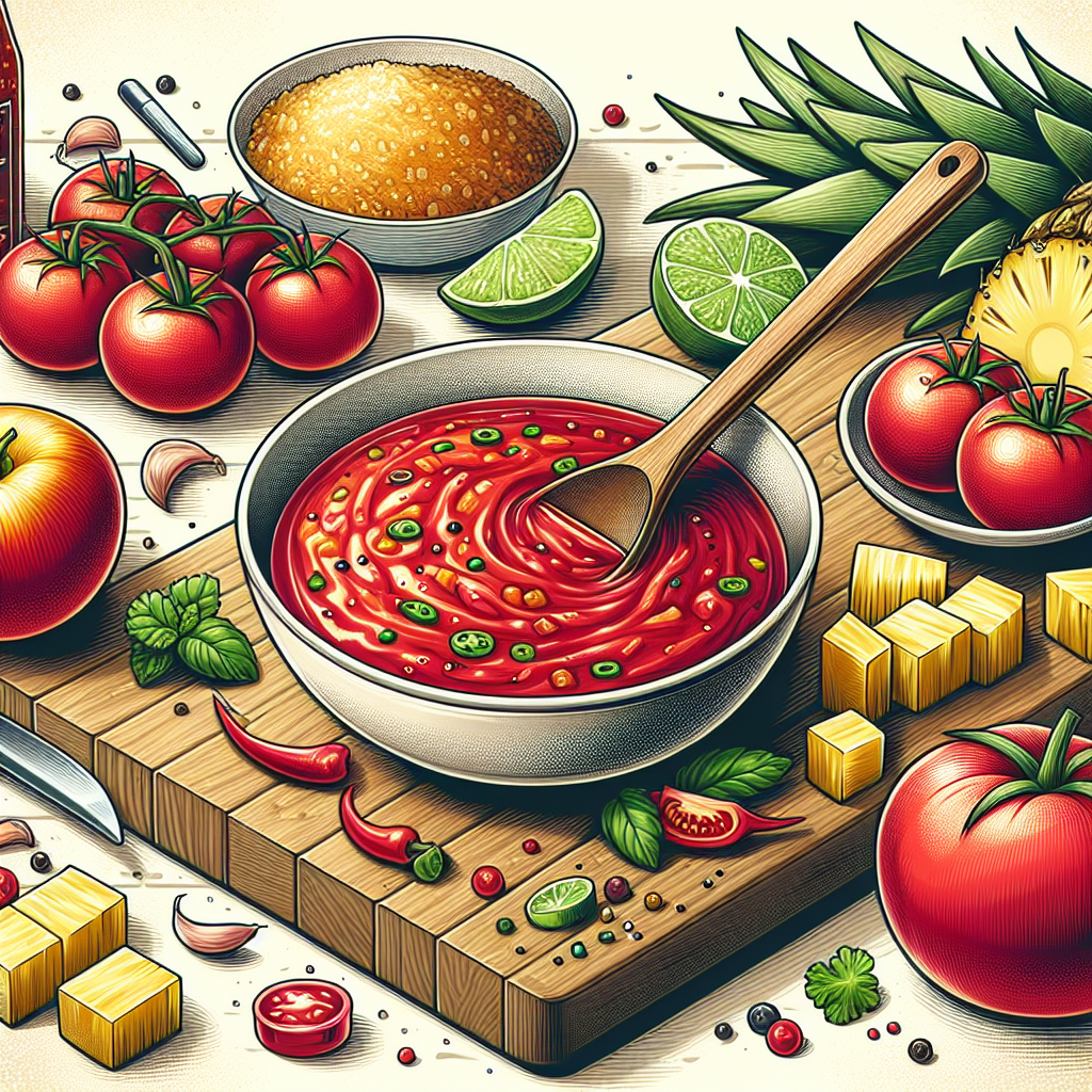 Resep Saus Asam Manis: Rahasia Lezat dan Mudah Dibuat di Rumah