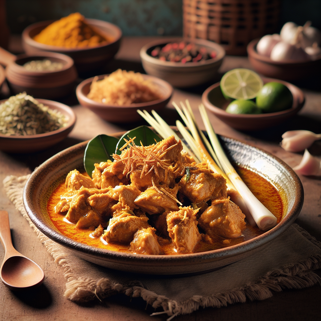 Mudah dan Nikmat: Resep Rendang Ayam Simpel untuk Sajian Spesial