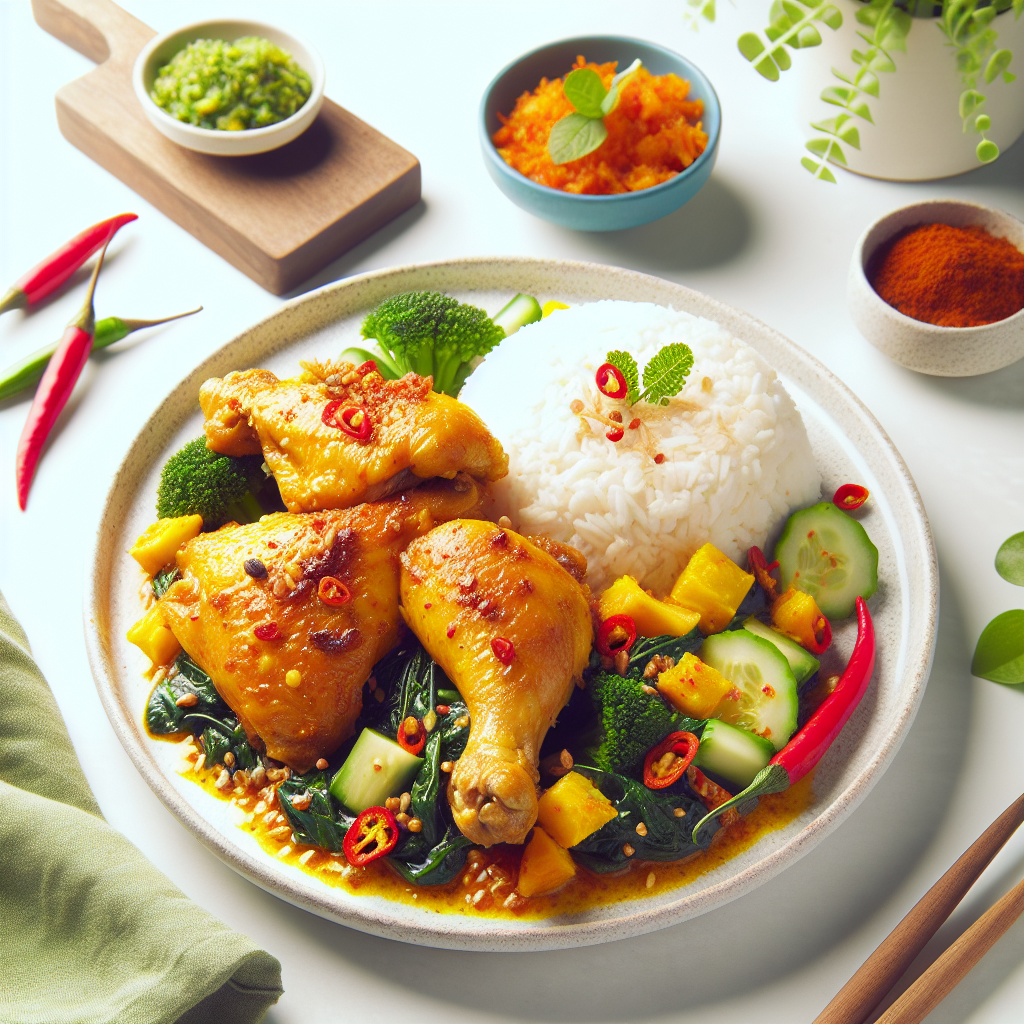 Cara Mudah Membuat Resep Ayam Bumbu Kuning yang Lezat dan Sehat